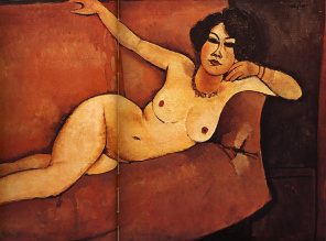 Амедео Модильяни - Девушка на диване