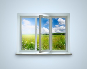 Окно с видом на природу