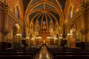 Интерьер церкви святого Петра. Теруэль. Арагон. Испания