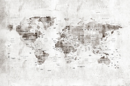 Стильная карта мира
