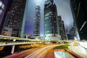 Дороги ночного Гонконга