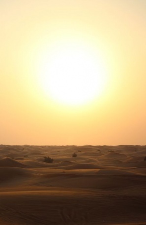 Солнце раскаленной пустыни