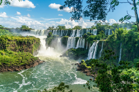 Потрясающие водопады Аргентины