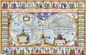 Карта древнего мира