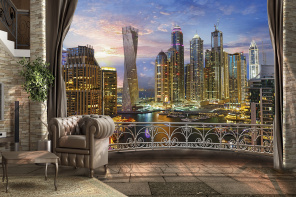 Квартира с видом на Дубай