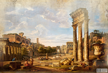 Римские руины в старом городе