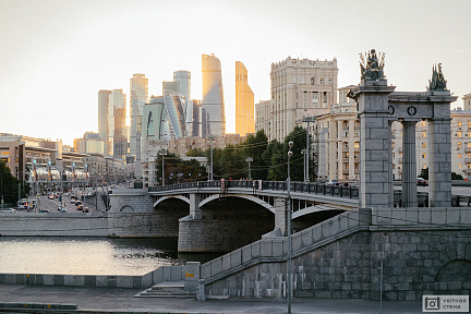 Фотообои Разнообразие архитектуры Москвы