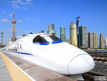 Скоростные поезда в Шанхае