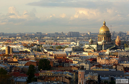 Санкт-Петербург на рассвете. Россия