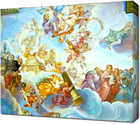 Фреска в Бамберге. Германия