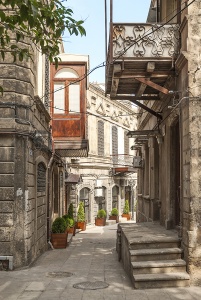Старая улочка в Баку