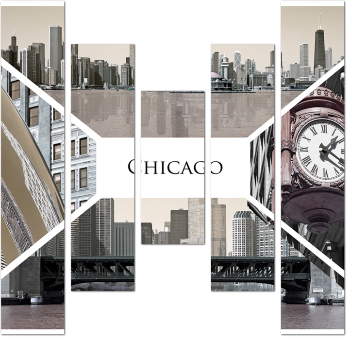 Коллаж Чикаго