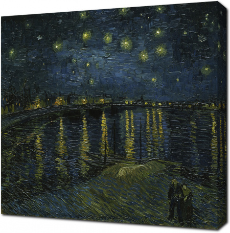 Винсент Ван Гог - Звездная ночь над Роной