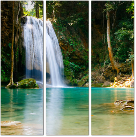 Водопад в джунглях Таиланда