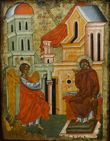 Благовещение, XVIII в.
