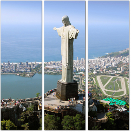 Большая статуя Христа, Рио-Де-Жанейро, Бразилия