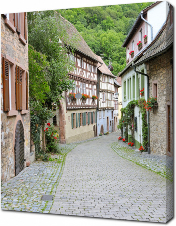 Улица старого города в Германии