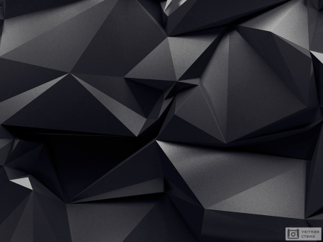 Черные кристаллы 3D