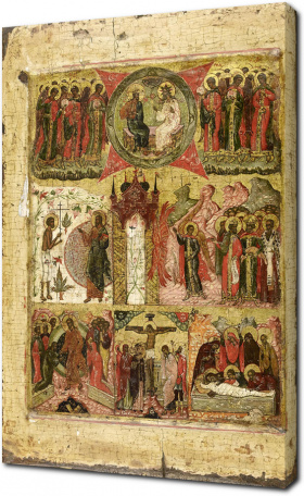Икона Новый Завет, начало XVII в.