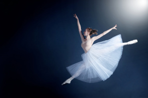 Балерина в пышной юбке