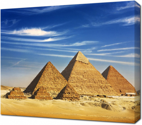 Три пирамиды, Плато Гизы, Египет, Каир