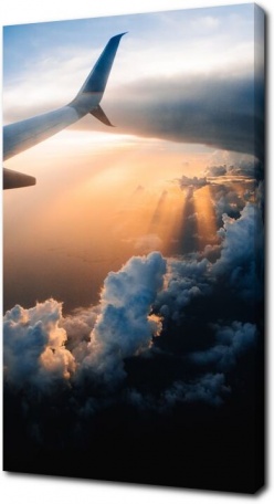 Фото из иллюминатора самолета