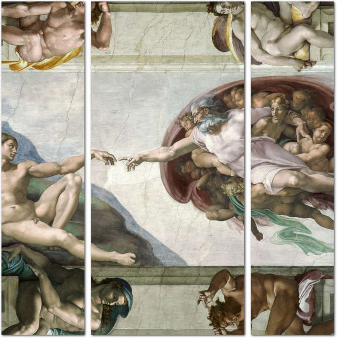Микеланджело - Сотворение Адама