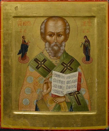 Св. Николай Чудотворец, Палех, ок.1800 г.
