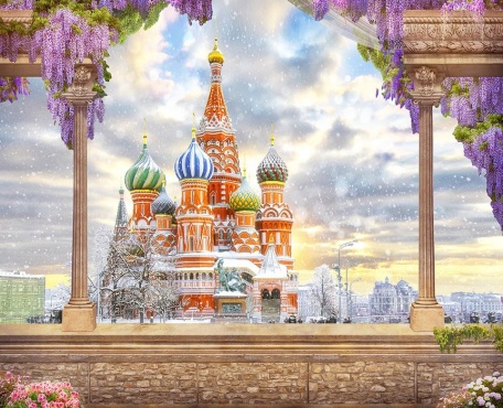 Фантастический балкон в Москве