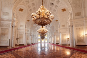 Внутренний вид большого Кремлевского дворца