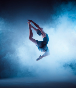 Балерина в синем тумане