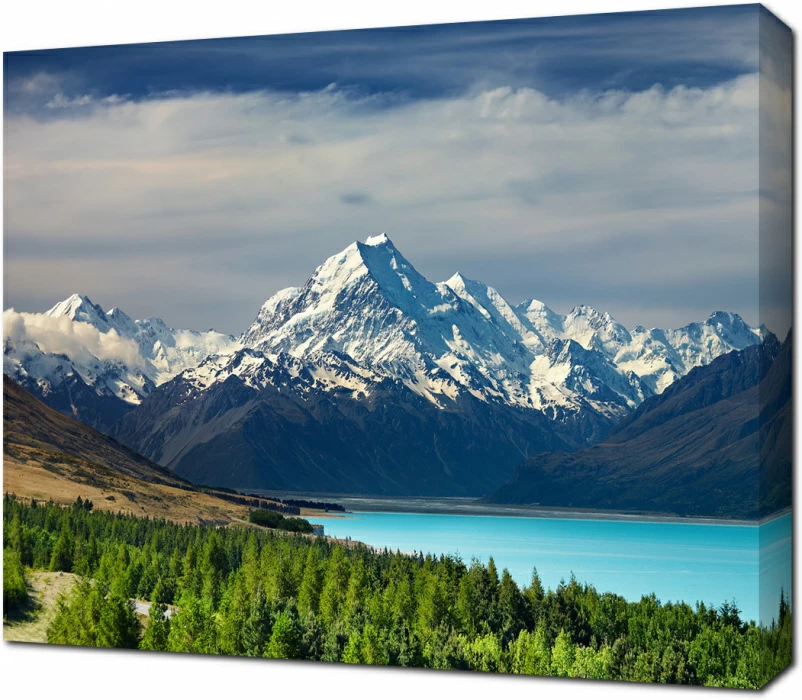 Озеро Пукаки, Новая Зеландия