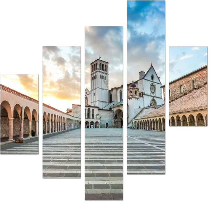 Базилика Святого Франциска Ассизского. Умбрия. Италия