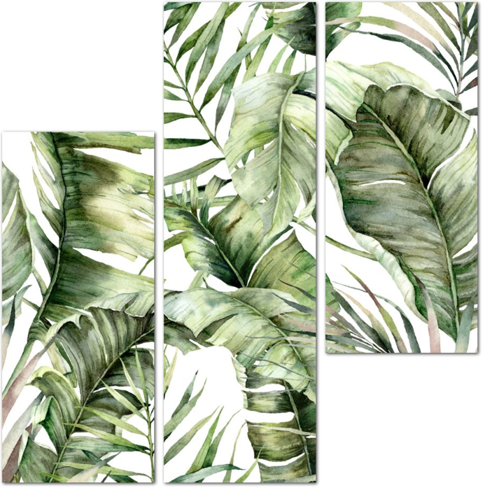 Экзотические банановые листья