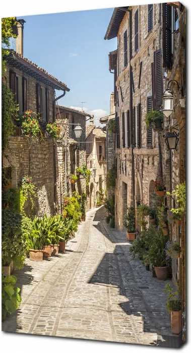 Улочка в Спелло. Италия