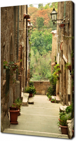 Старая улочка в Тоскане