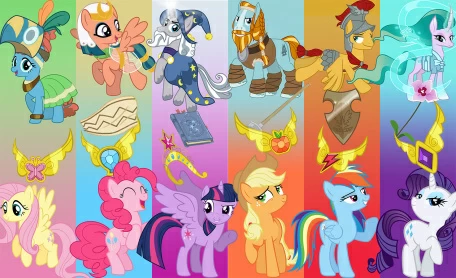 Герои My little Pony - Превращения