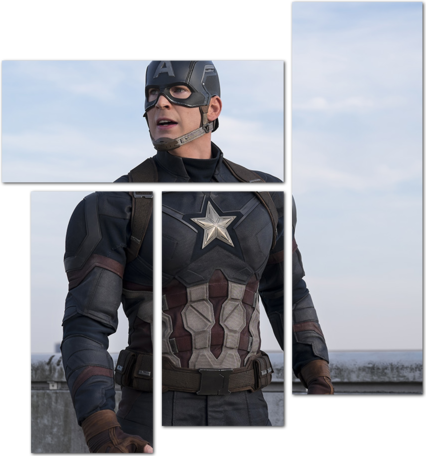 Капитан Америка. Кадр из фильма