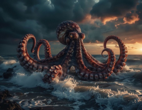Чудовище из морских глубин