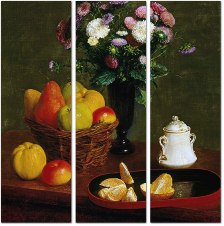 Анри Фантен-Латур — Цветы и фрукты