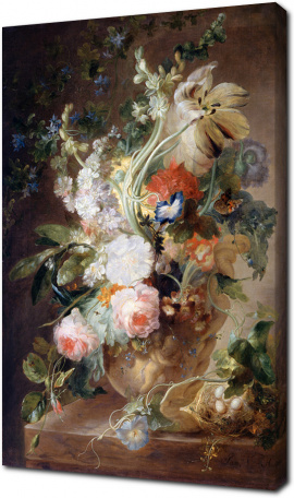 Ян ван Гюйсум — Ваза с цветком