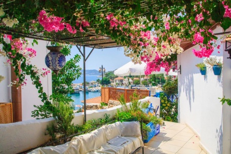 Уютный балкон Греции