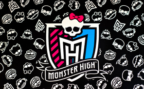 Логотип Школы монстров с черепами