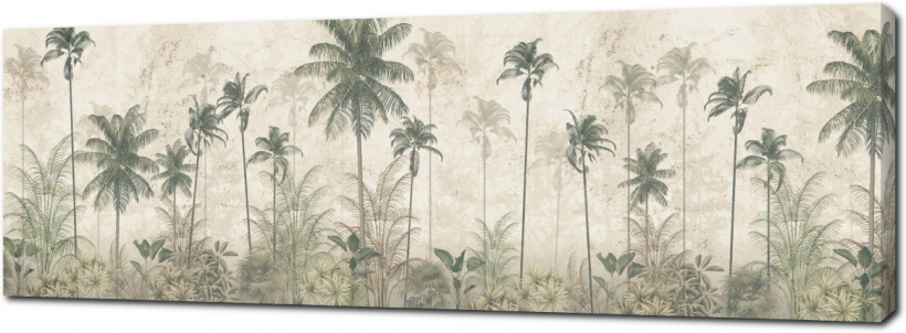 Панорама с пальмами