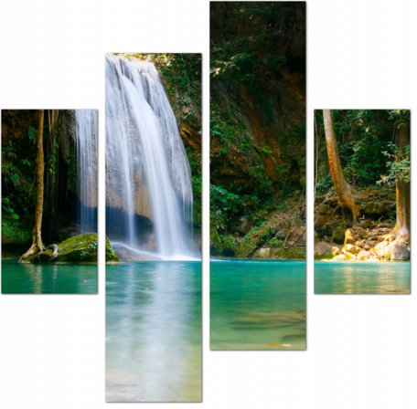 Водопад в джунглях Таиланда