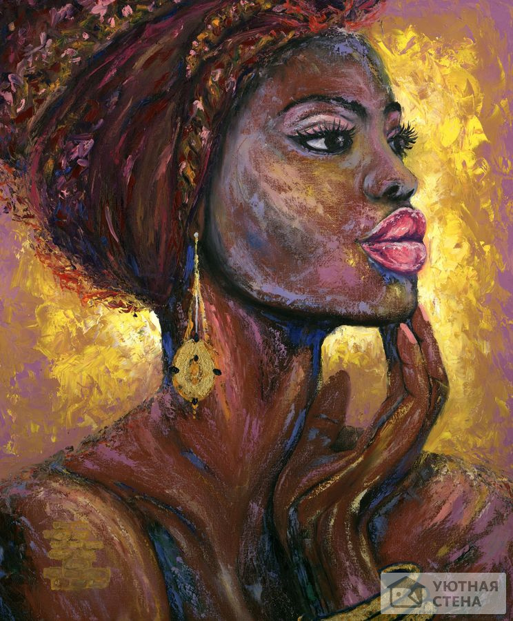 Африканский портрет девушки