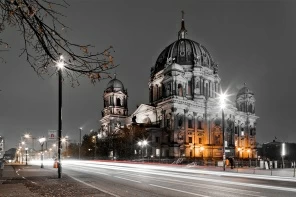 Желтый свет ночного Берлина