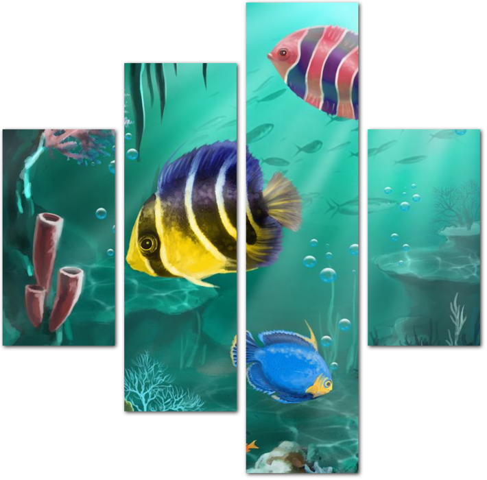 Удивительный подводный мир рыб