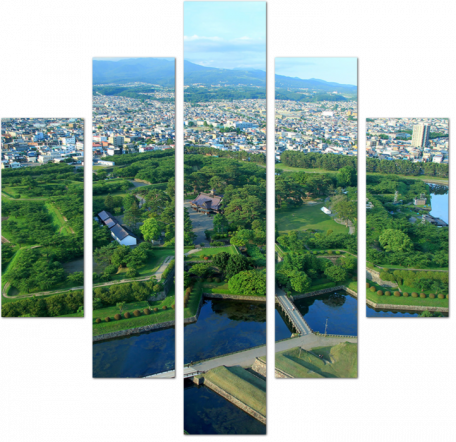 Панорама Хакодате. Япония