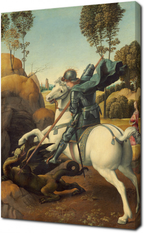 Рафаэль Санти — Битва святого Георгия с драконом